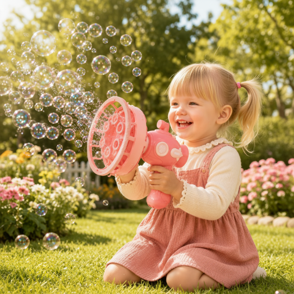 Automatic Bubble Gun Toy