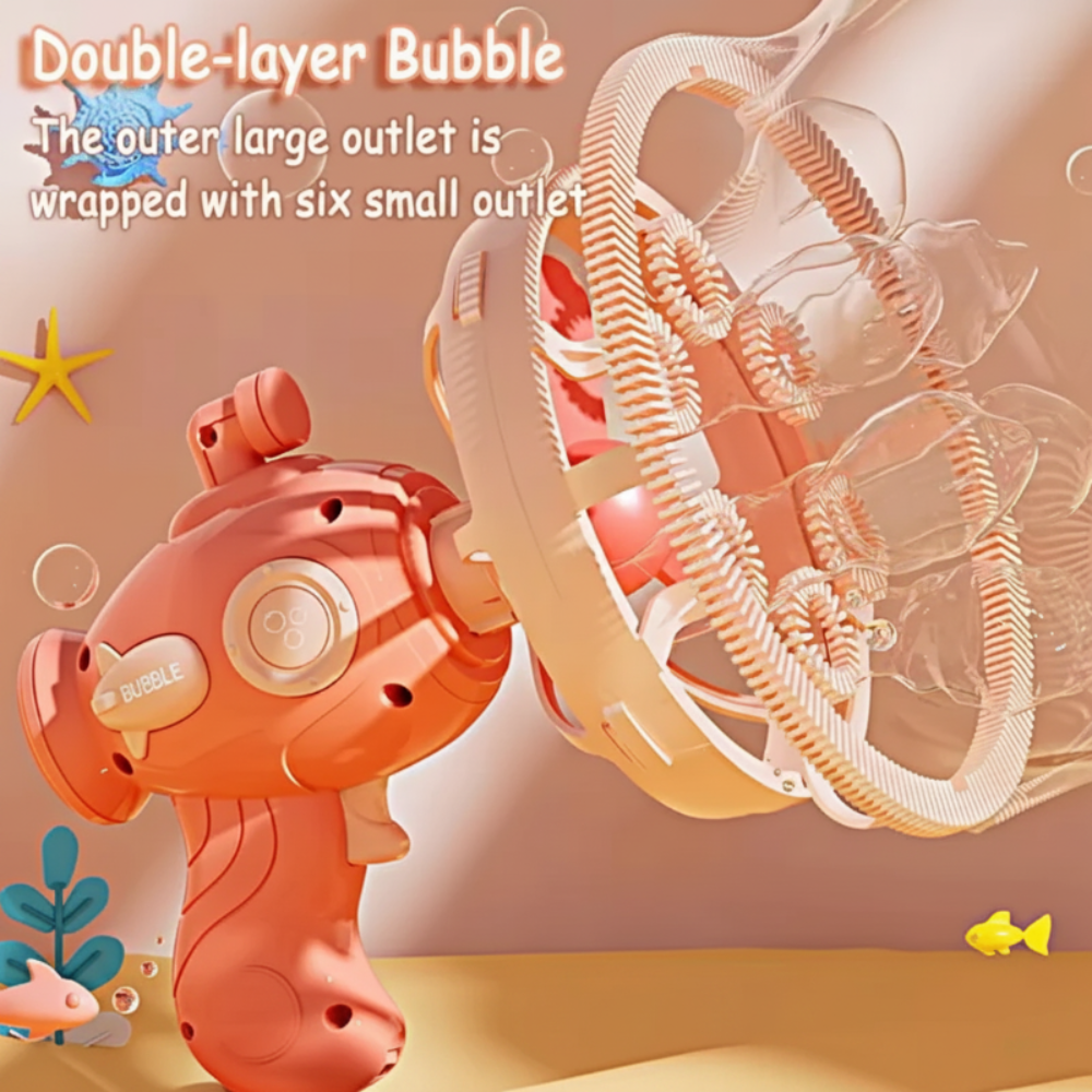 Automatic Bubble Gun Toy