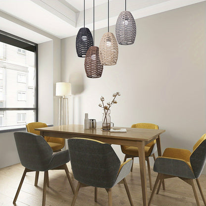 Natural Handwoven Rope Pendant Shade
