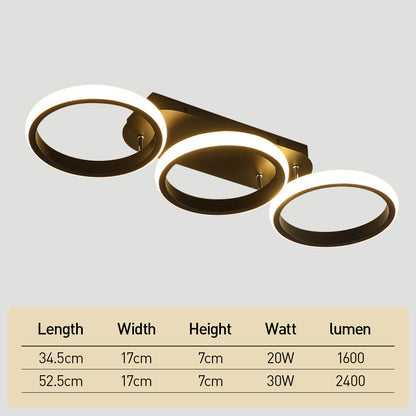Sleek Contemporary LED Ceiling Light