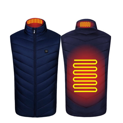 Women's USB Heated Vest, Black S to 4XL