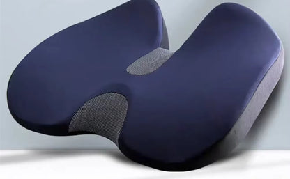 Memory Foam Seat Cushion - Navy Blue