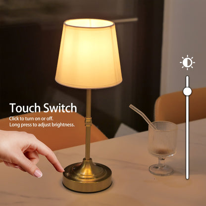 Dimmable Cordless Rechargeable Table Lamp
