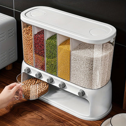 Multi-Compartment Airtight Grain Container