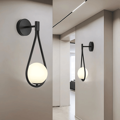 Droplet Modern Teardrop Wall Lamp