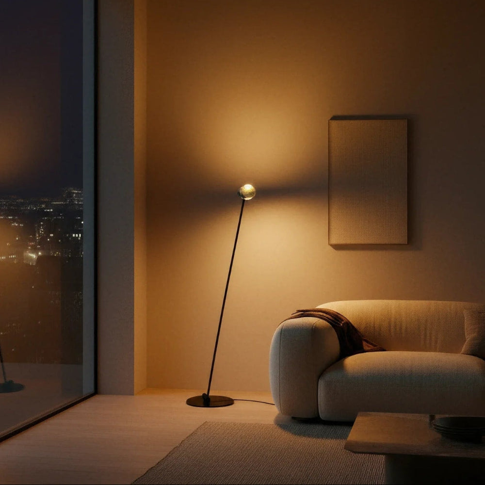 Dual Head Arch Floor Lamp