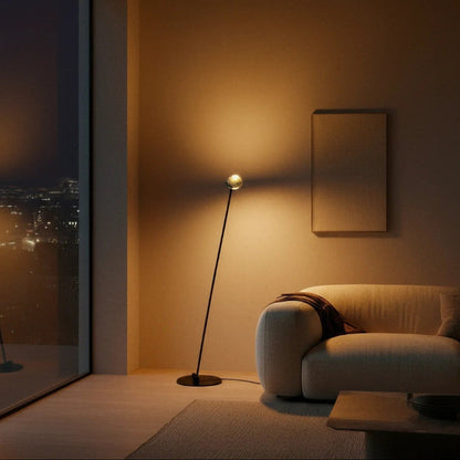 Dual Head Arch Floor Lamp
