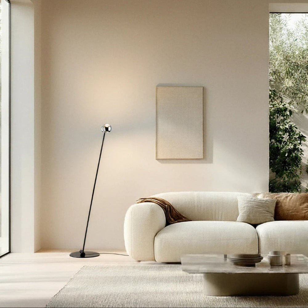Dual Head Arch Floor Lamp