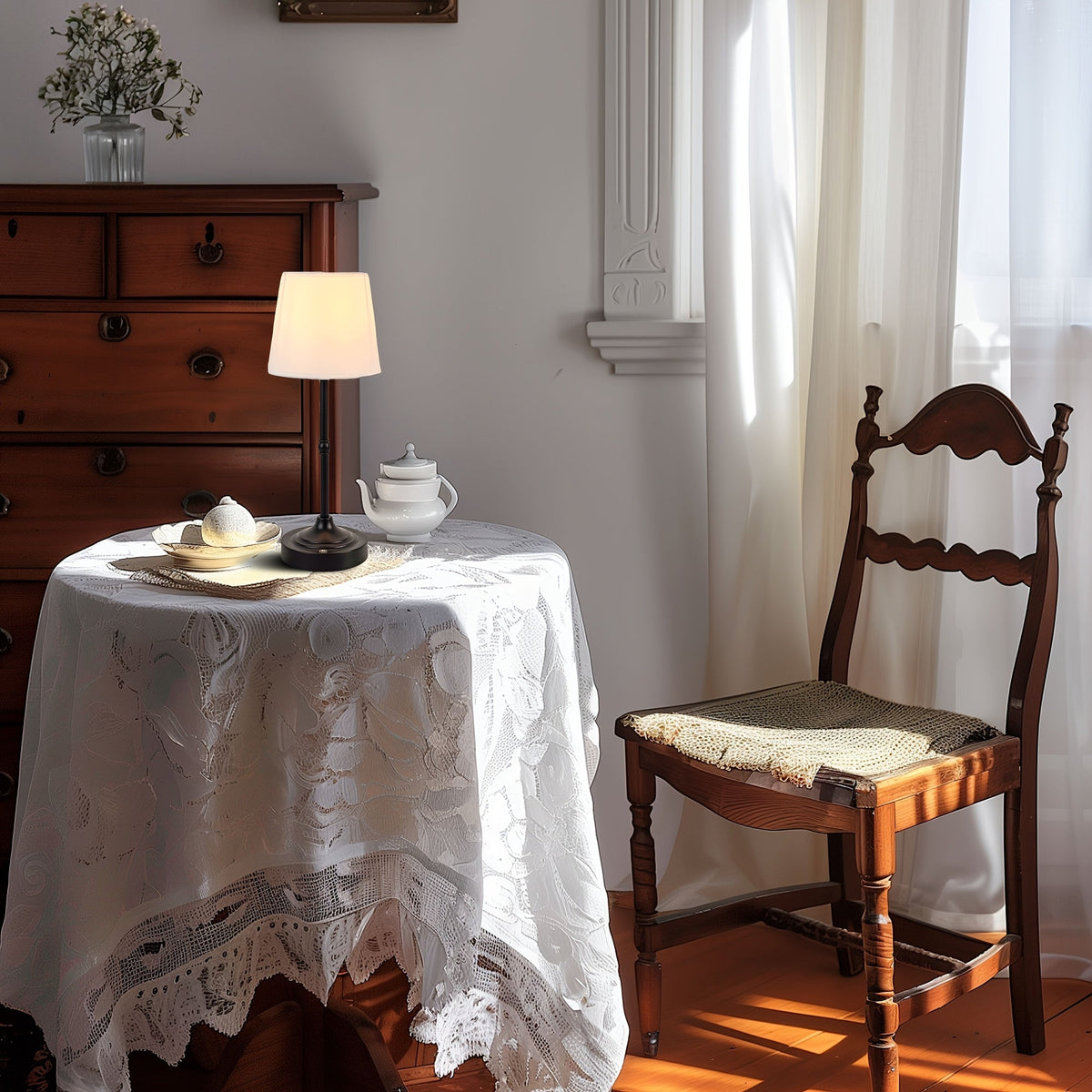 Dimmable Cordless Rechargeable Table Lamp