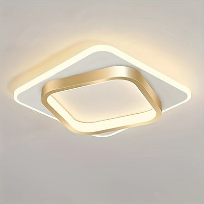 Square Geometric LED Ceiling Light