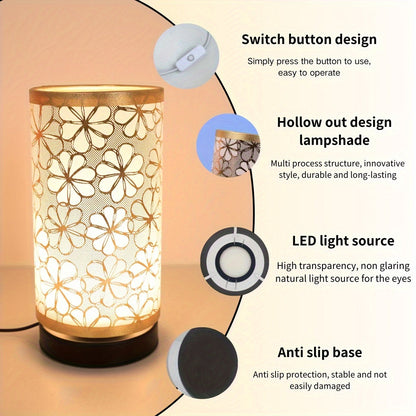 Floral Ambient USB Table Lamp