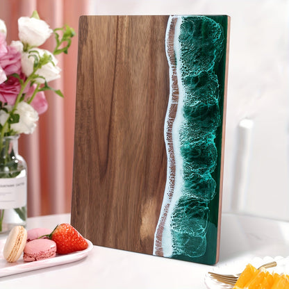 Wave Resin & Acacia Serving Board