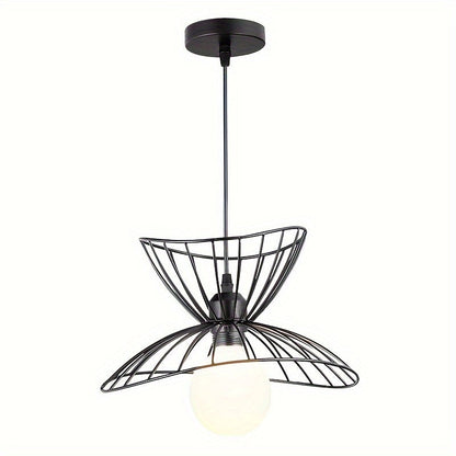 Retro Adjustable Black Pendant Light