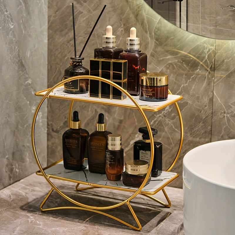 Two-Tier Cat Ear Bathroom Organizer