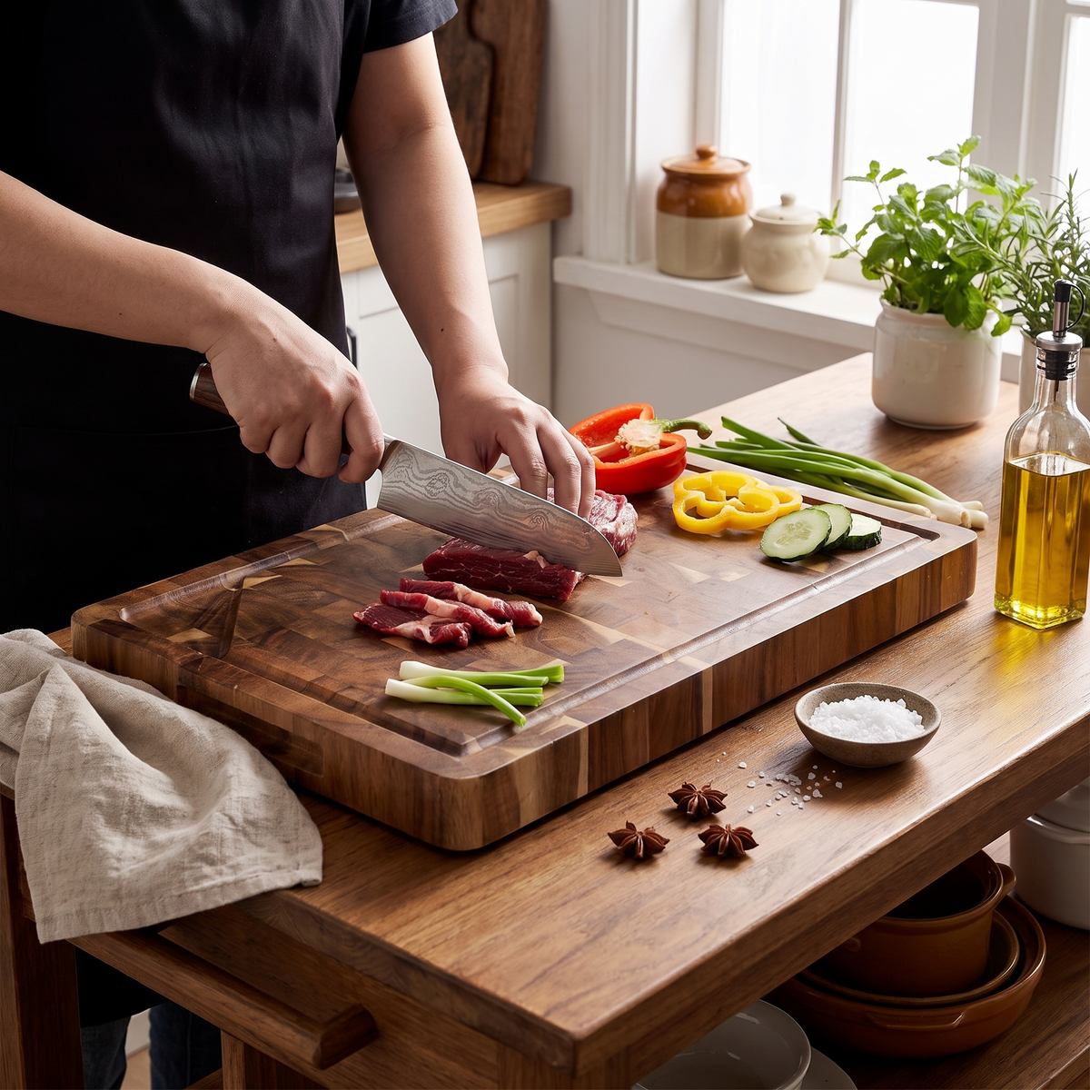 Acacia Wood Cutting Board
