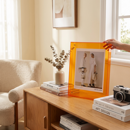 Acrylic Photo Frame Modern Minimalist Display