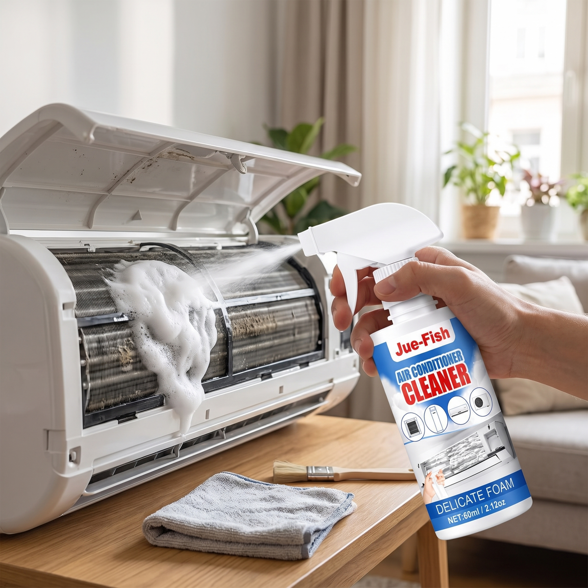 Air Conditioner Cleaner Foam Spray