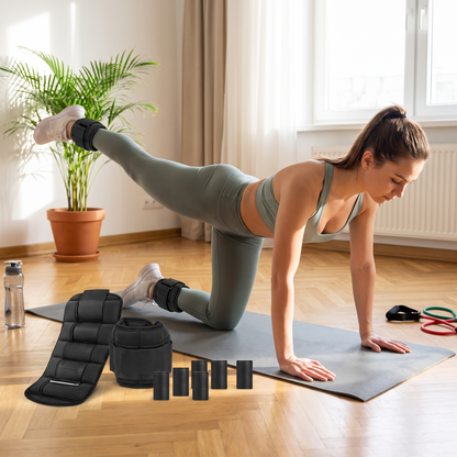 Ankle Weights Adjustable Fitness Leg Training Set
