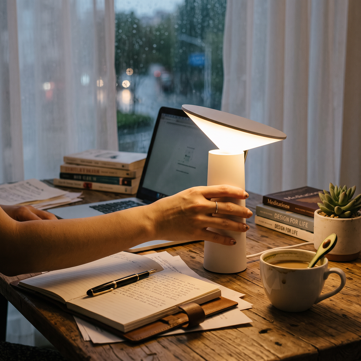 Aurora Libra Table Lamp Dimmable Modern