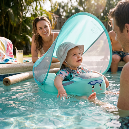Baby Pool Float Safety Harness Sunshade