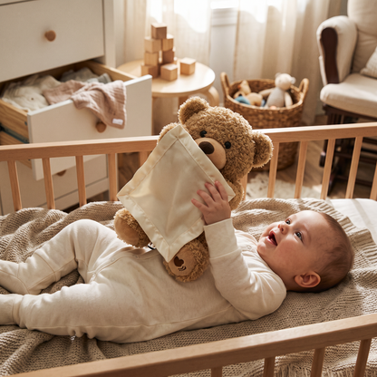 Baby Toy Interactive Bear Musical Tummy Time