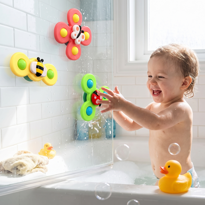 Baby Toy Suction Spinner Sensory Bath High Chair