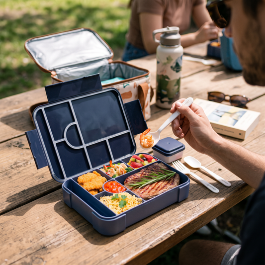 BentoMax Large Capacity Leak Proof Bento Lunch Box