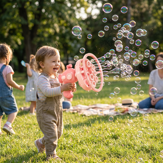 Bubble Gun Bubble Maker Automatic Toy