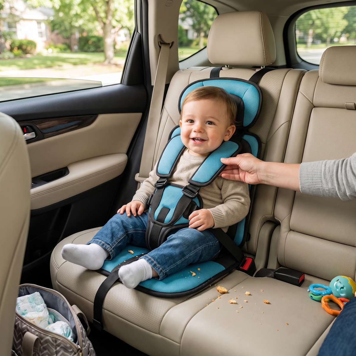 Car Seat Portable Child Travel Safety Harness