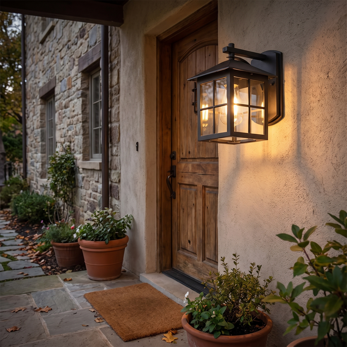 Camden Outdoor Wall Lamp Vintage Lantern Sconce