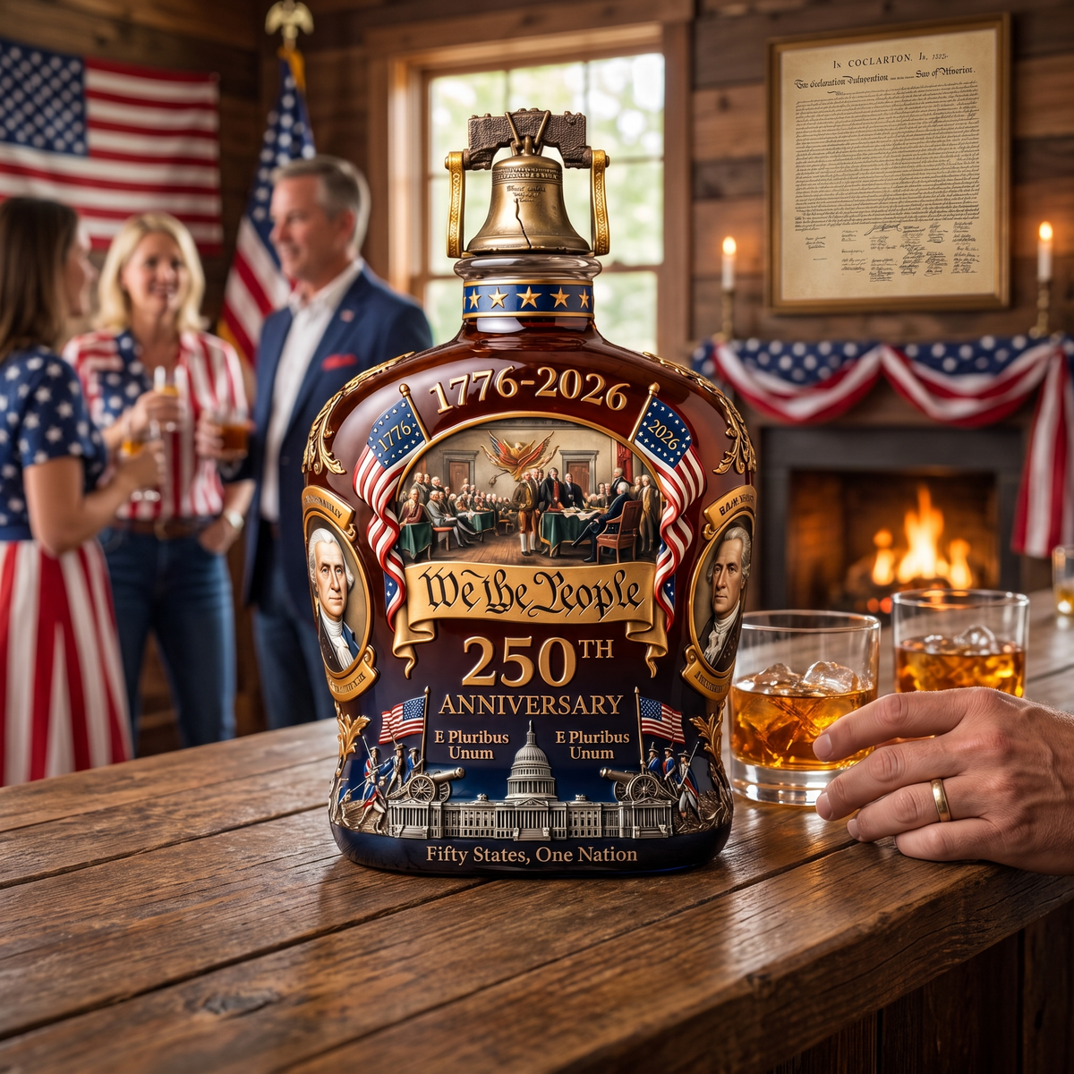Whiskey Decanter Glass Lead Crystal
