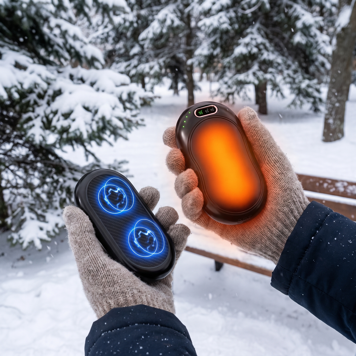 Electric Hand Warmer Rechargeable Magnetic