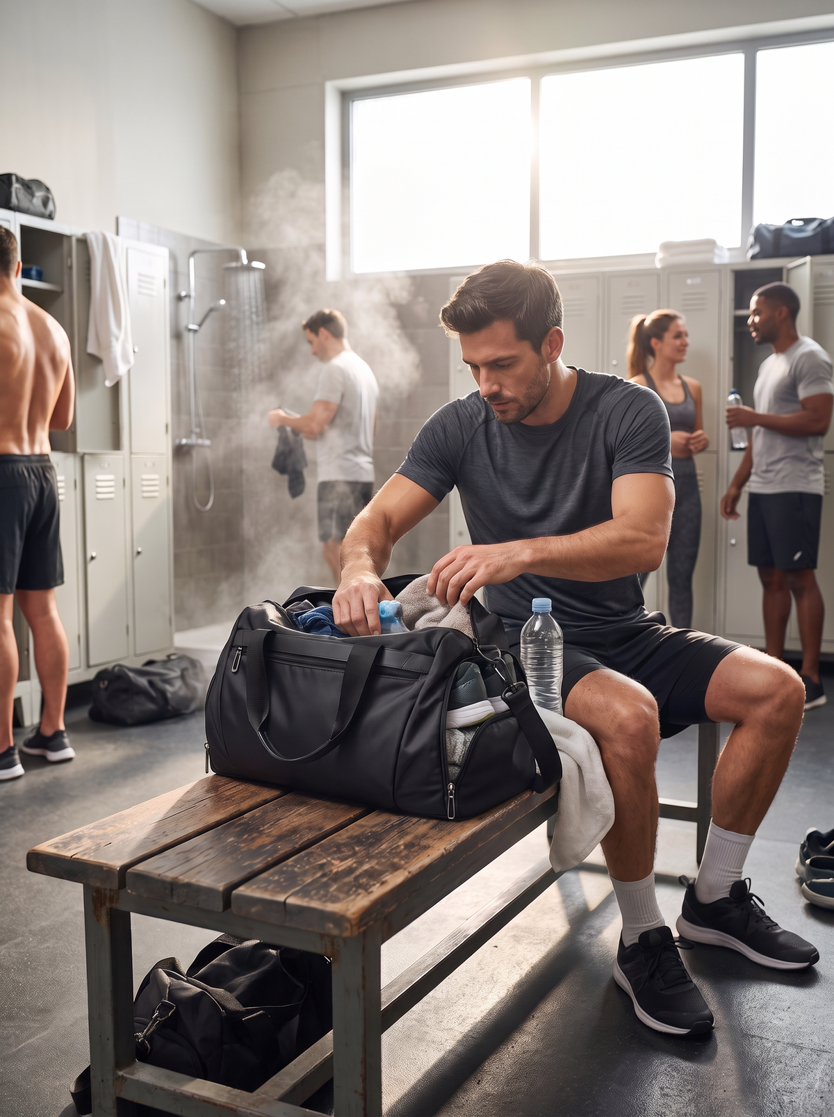 Waterproof Travel Duffel Bag lifestyle 3