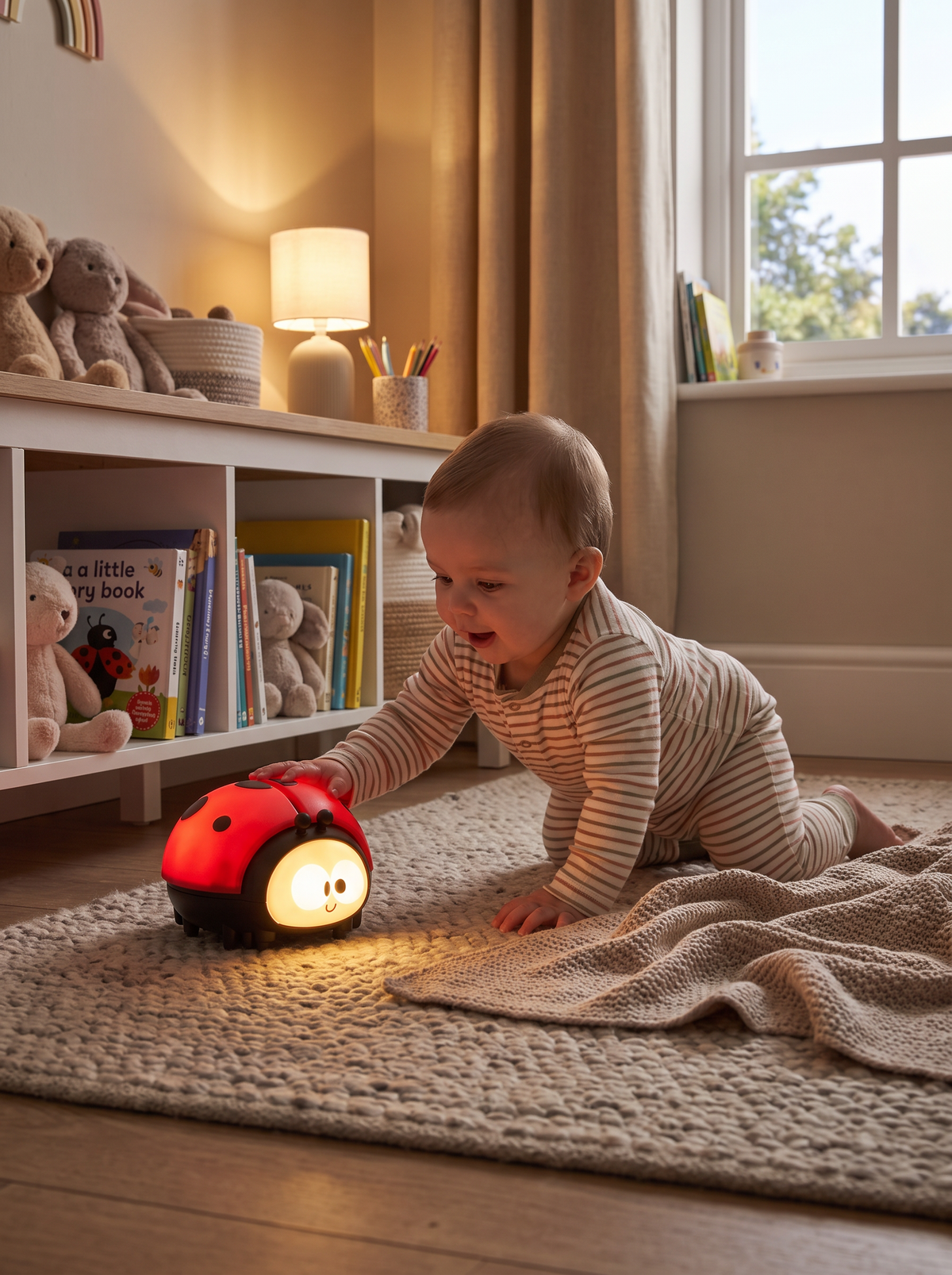 Ladybug Interactive Baby Toy lifestyle 1