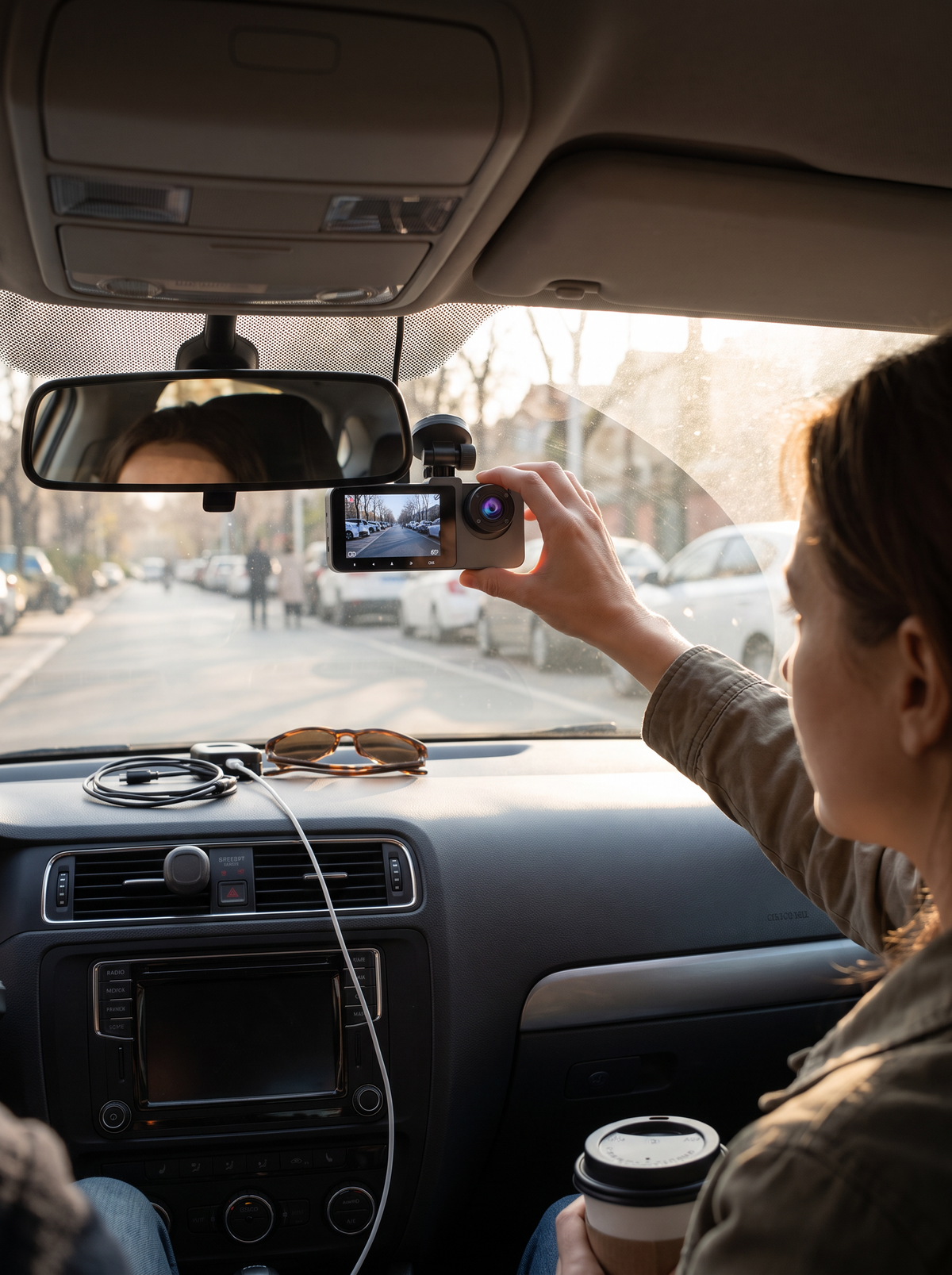 Wide Angle Dual Dash Cam lifestyle 3