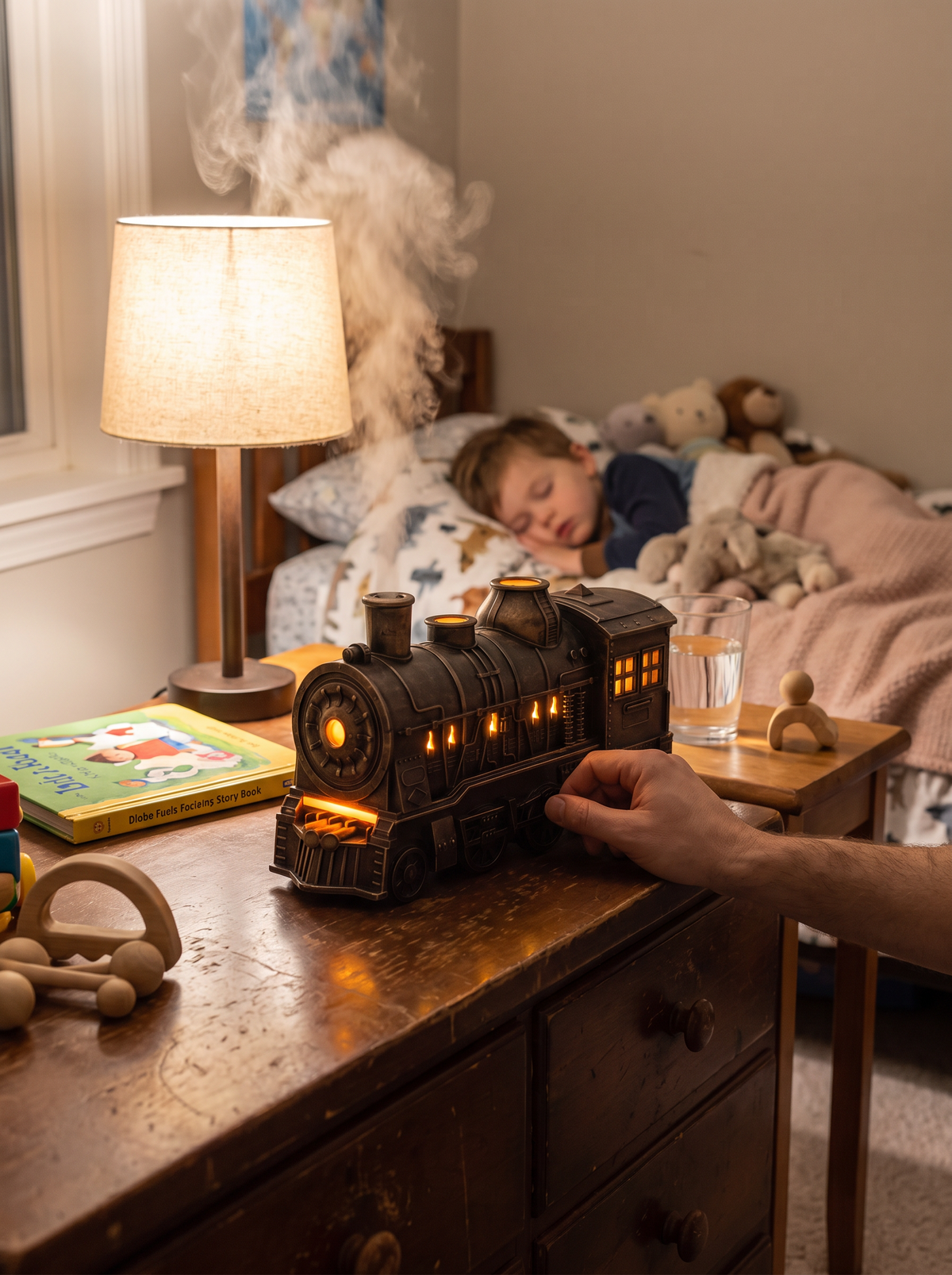 Locomotive Steam Humidifier lifestyle 1