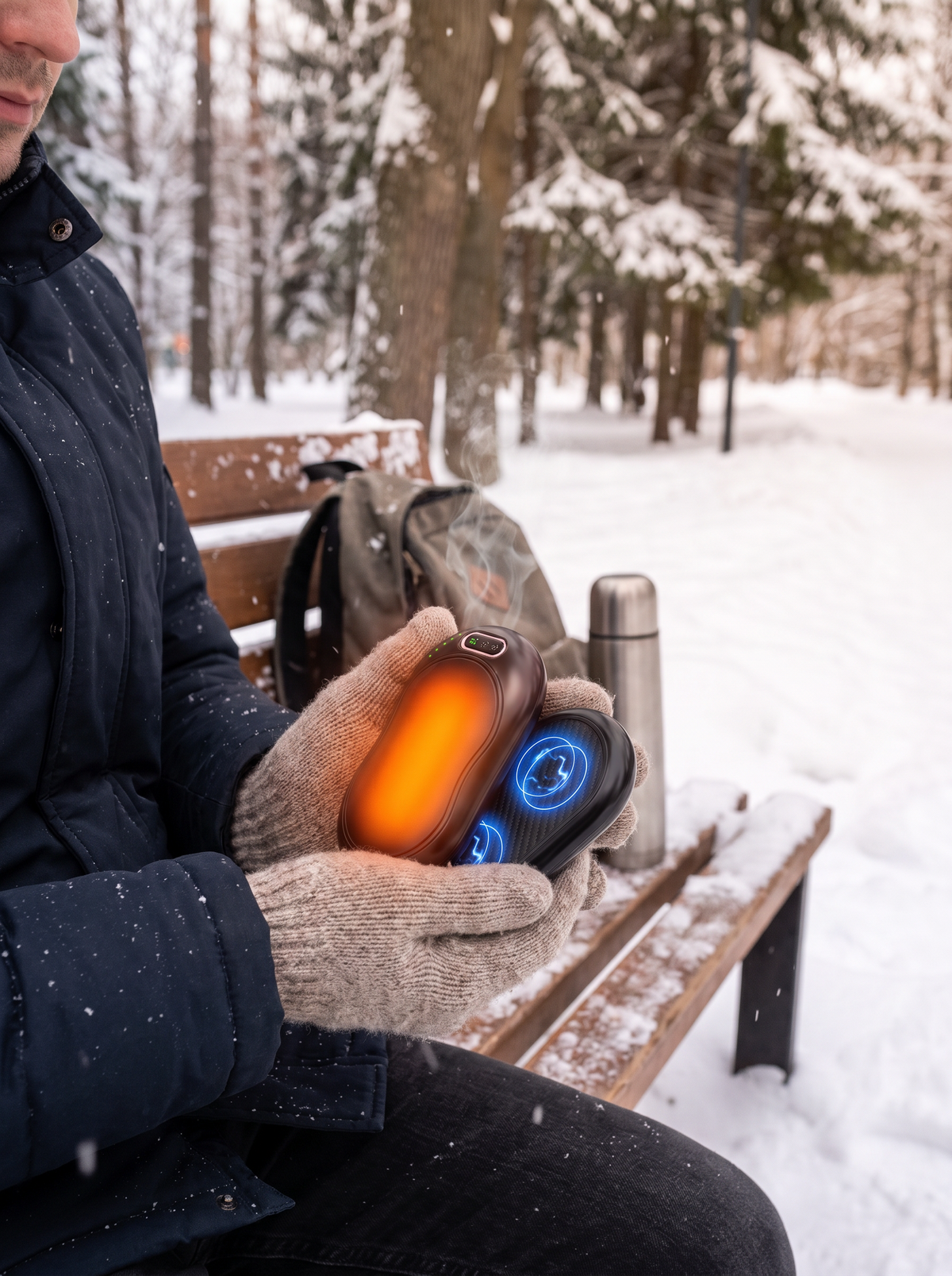 Rechargeable Electric Hand Warmer lifestyle 1
