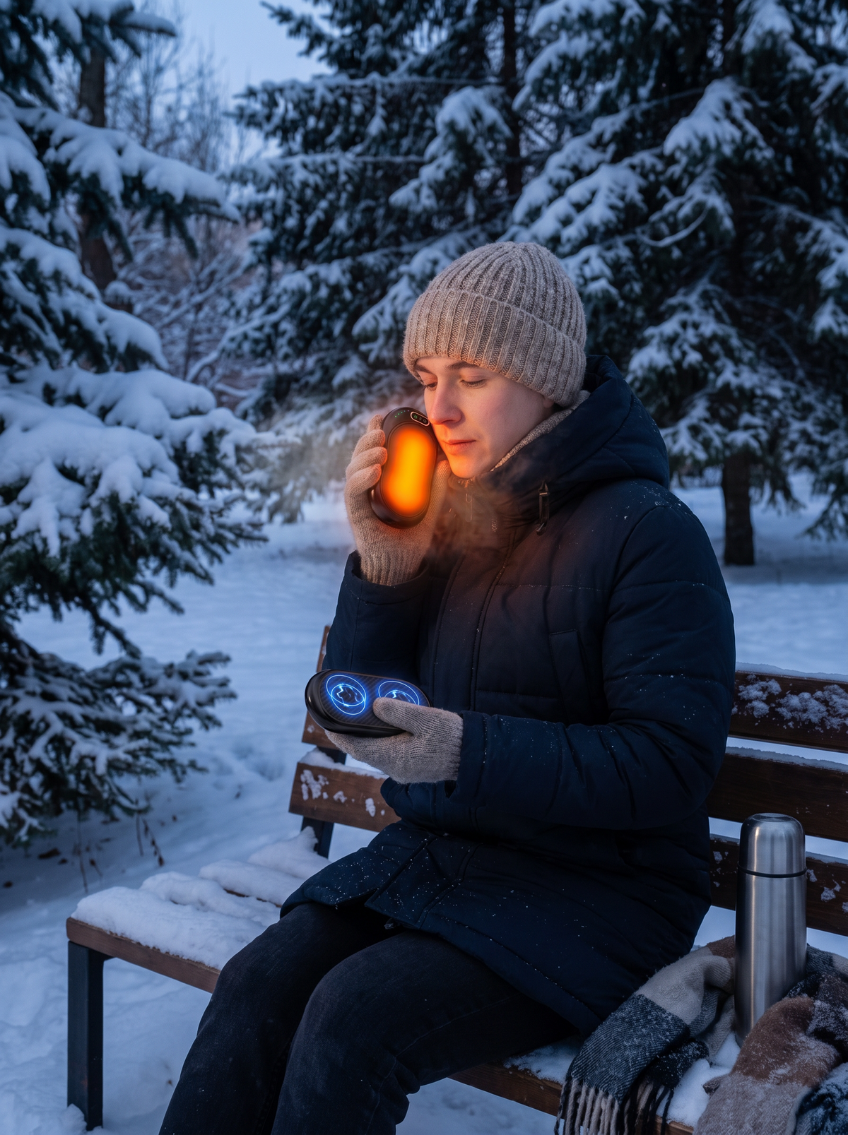 Rechargeable Electric Hand Warmer lifestyle 2