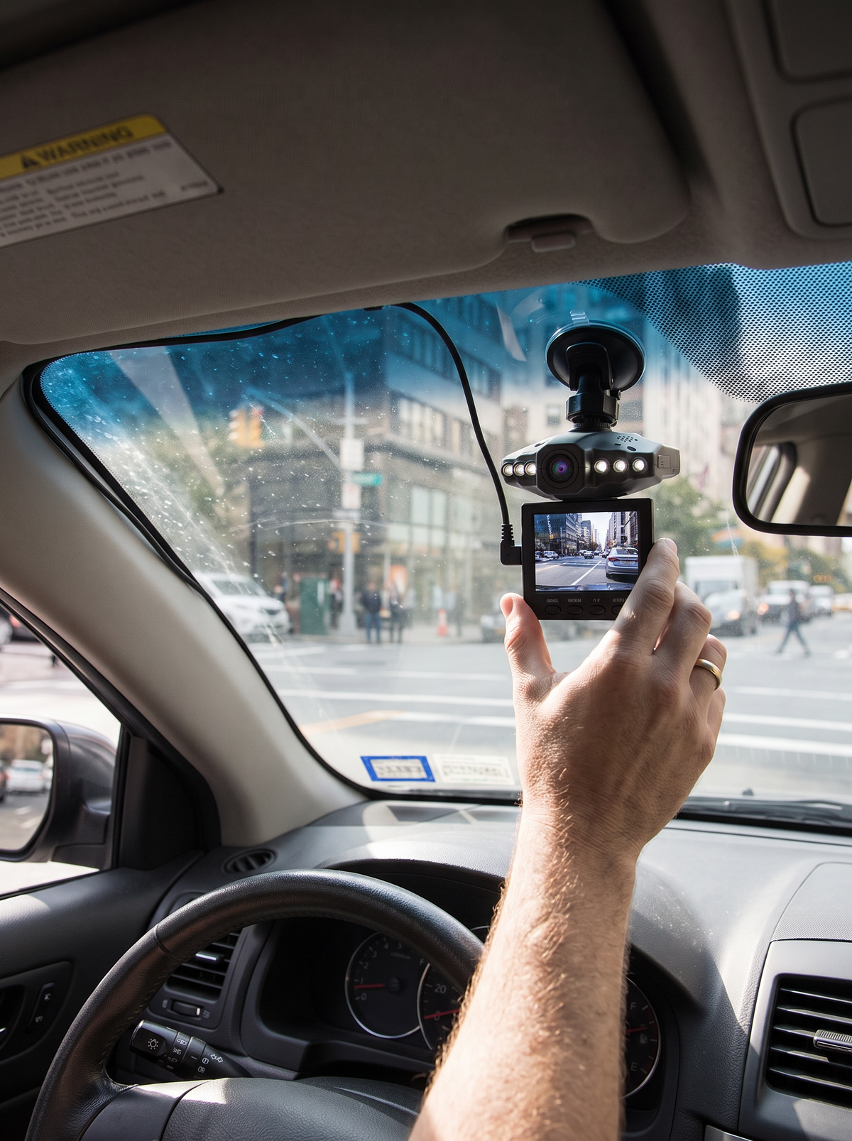4K Night Vision Dash Cam lifestyle 2