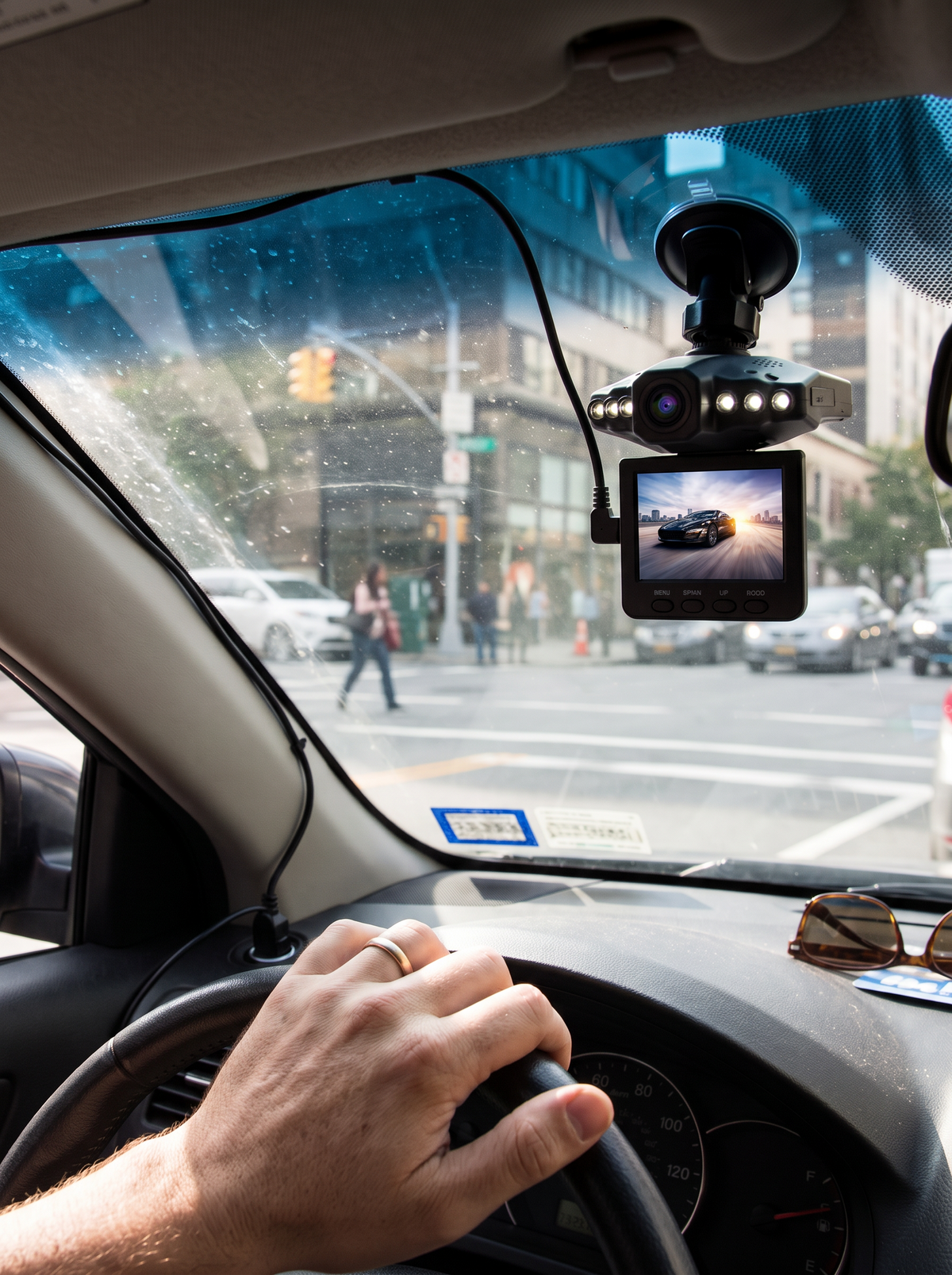 4K Night Vision Dash Cam lifestyle 3