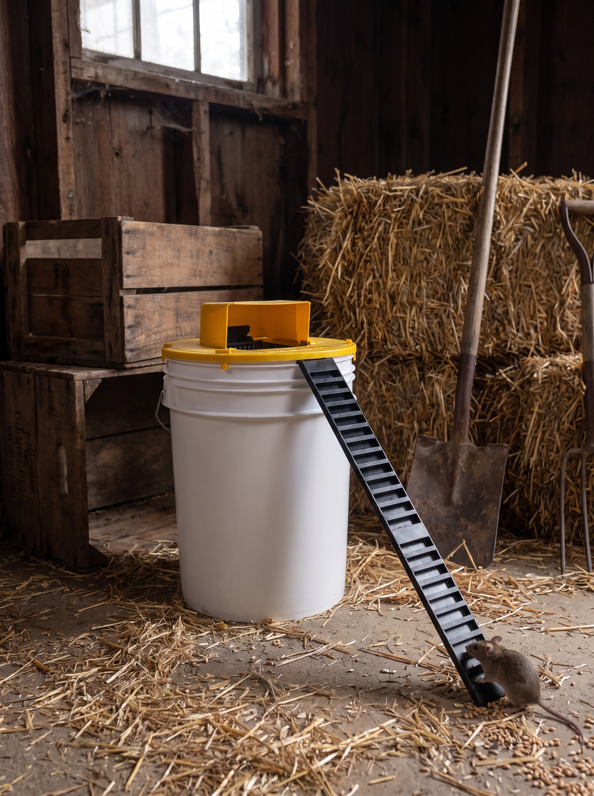 Automatic Bucket Mouse Trap lifestyle 1