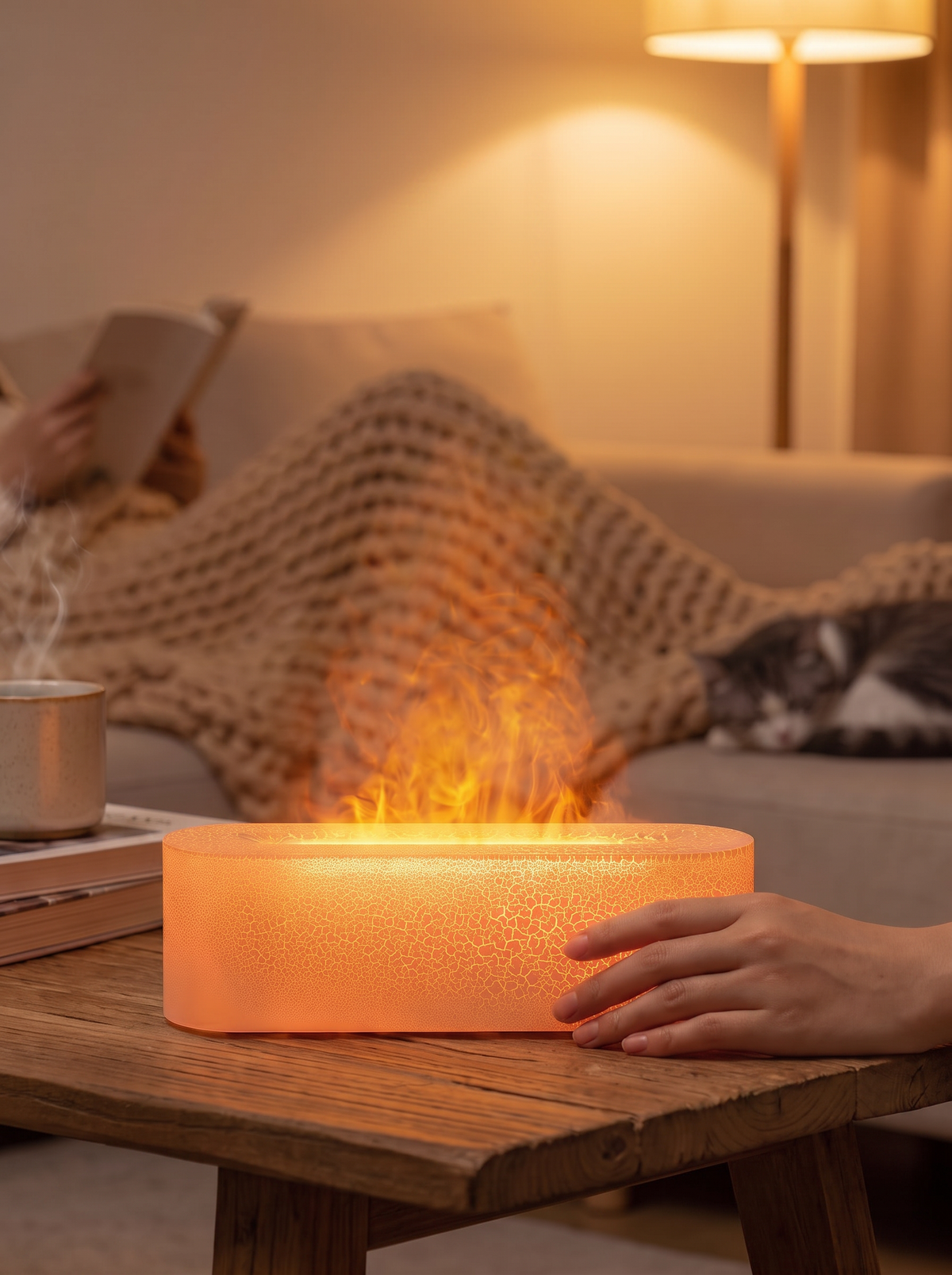 Color Changing Humidifier Lamp lifestyle 3
