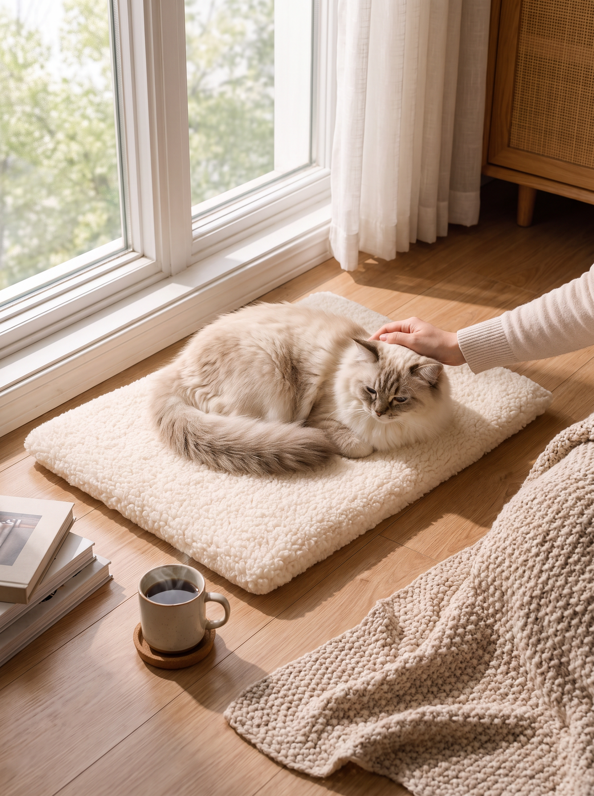 Self Heating Cat Pad lifestyle 1