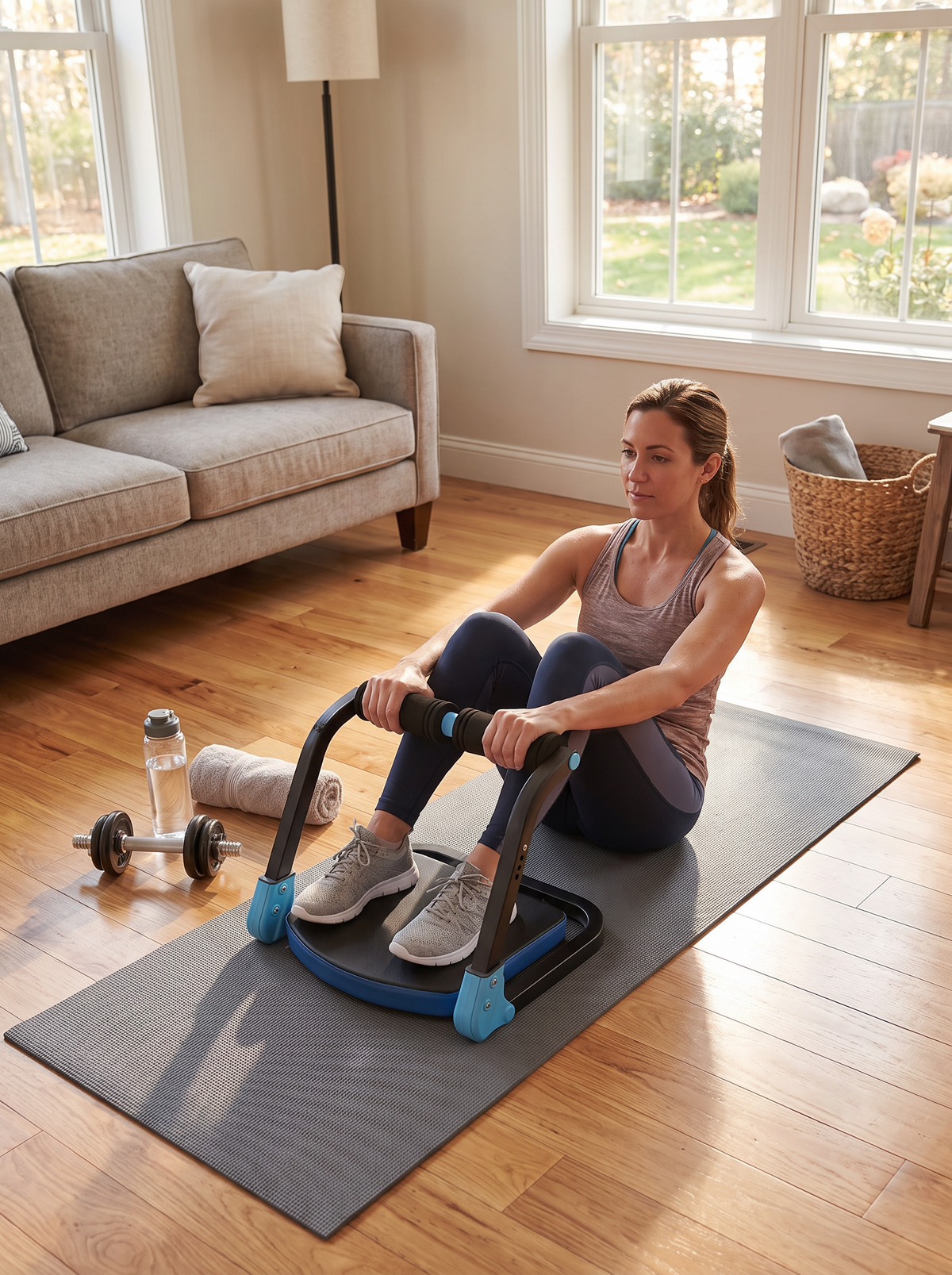Adjustable Iron Ab Trainer lifestyle 1