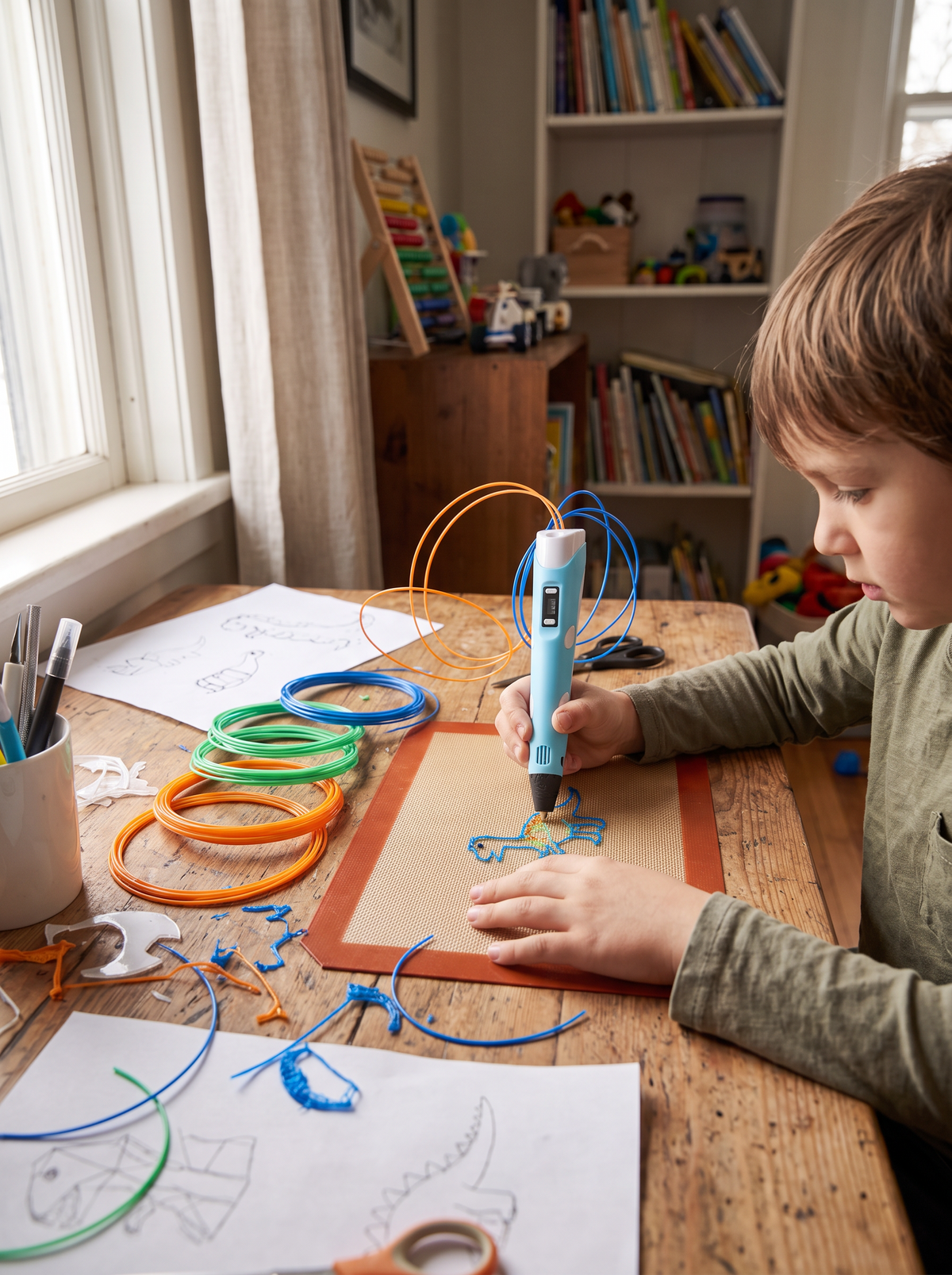 3D Printing Pen Drawing Tool lifestyle 1