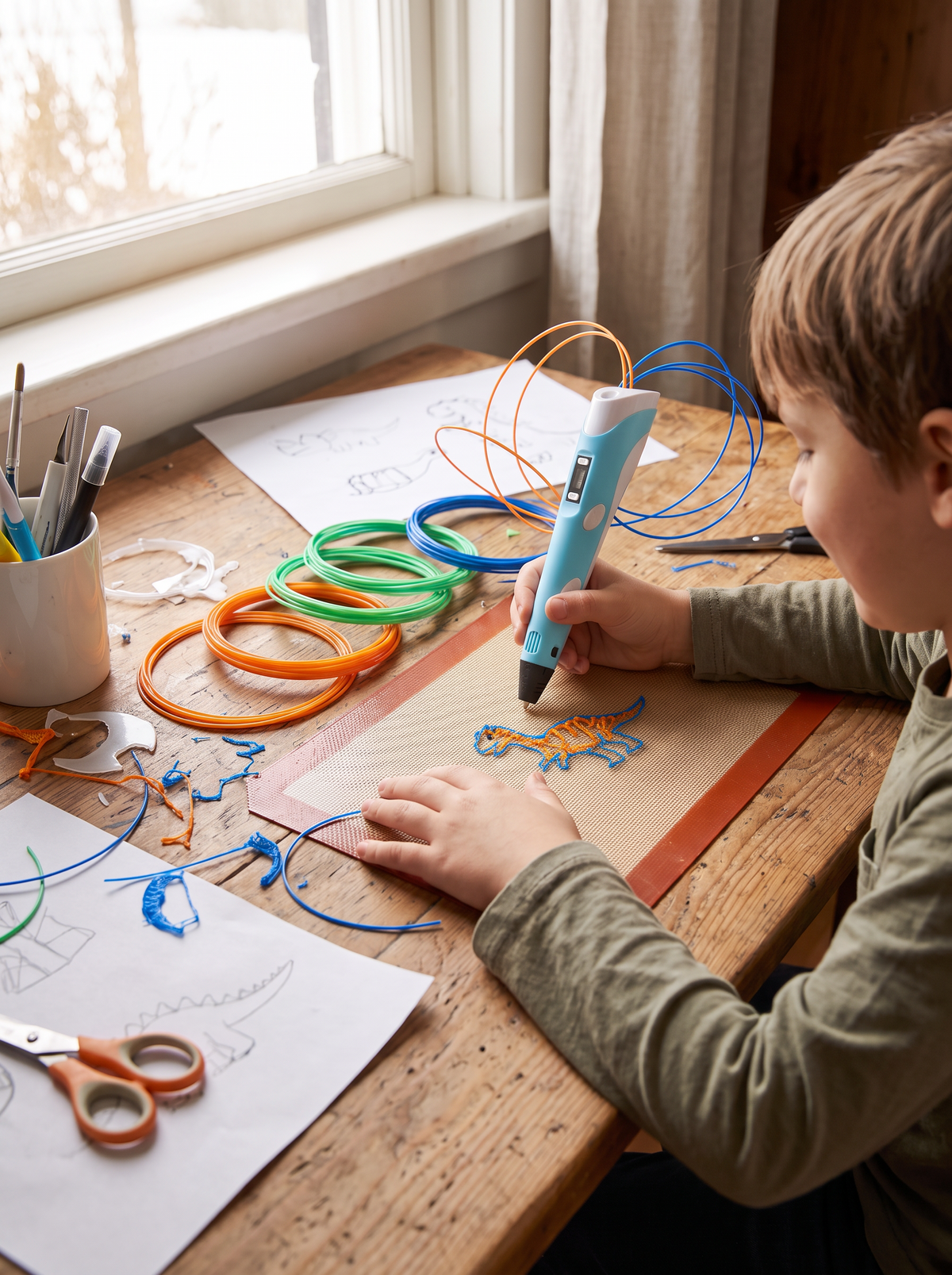 3D Printing Pen Drawing Tool lifestyle 3