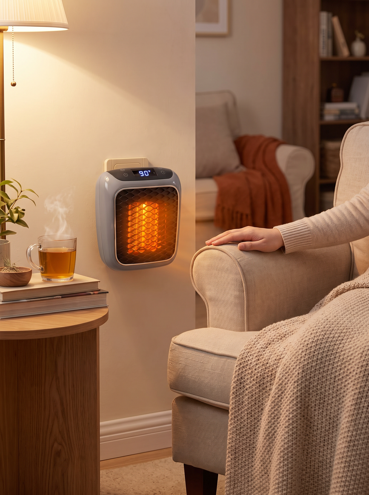 Oscillating Portable Space Heater lifestyle 3