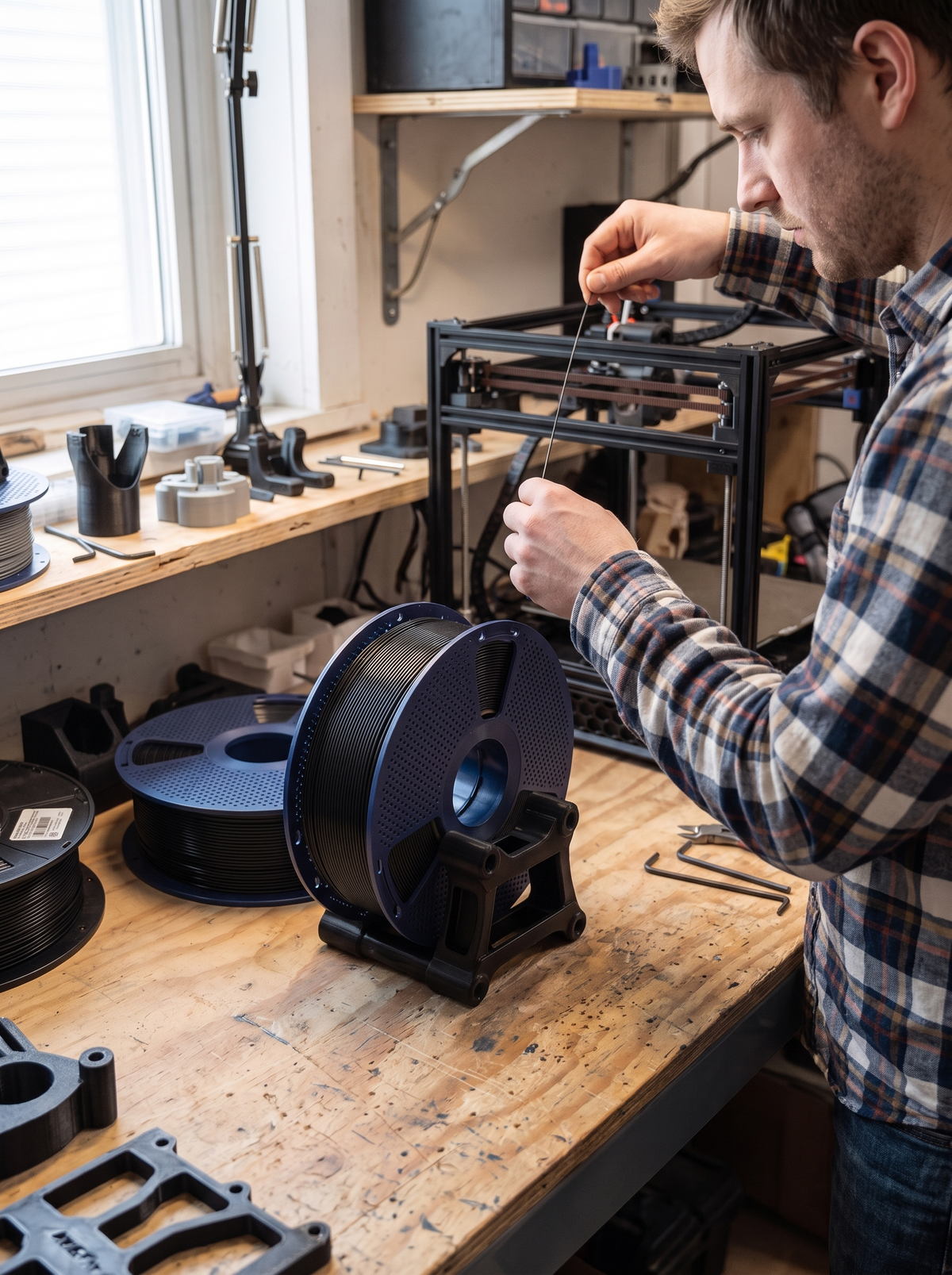 PETG 3D Printer Filament Spool lifestyle 1