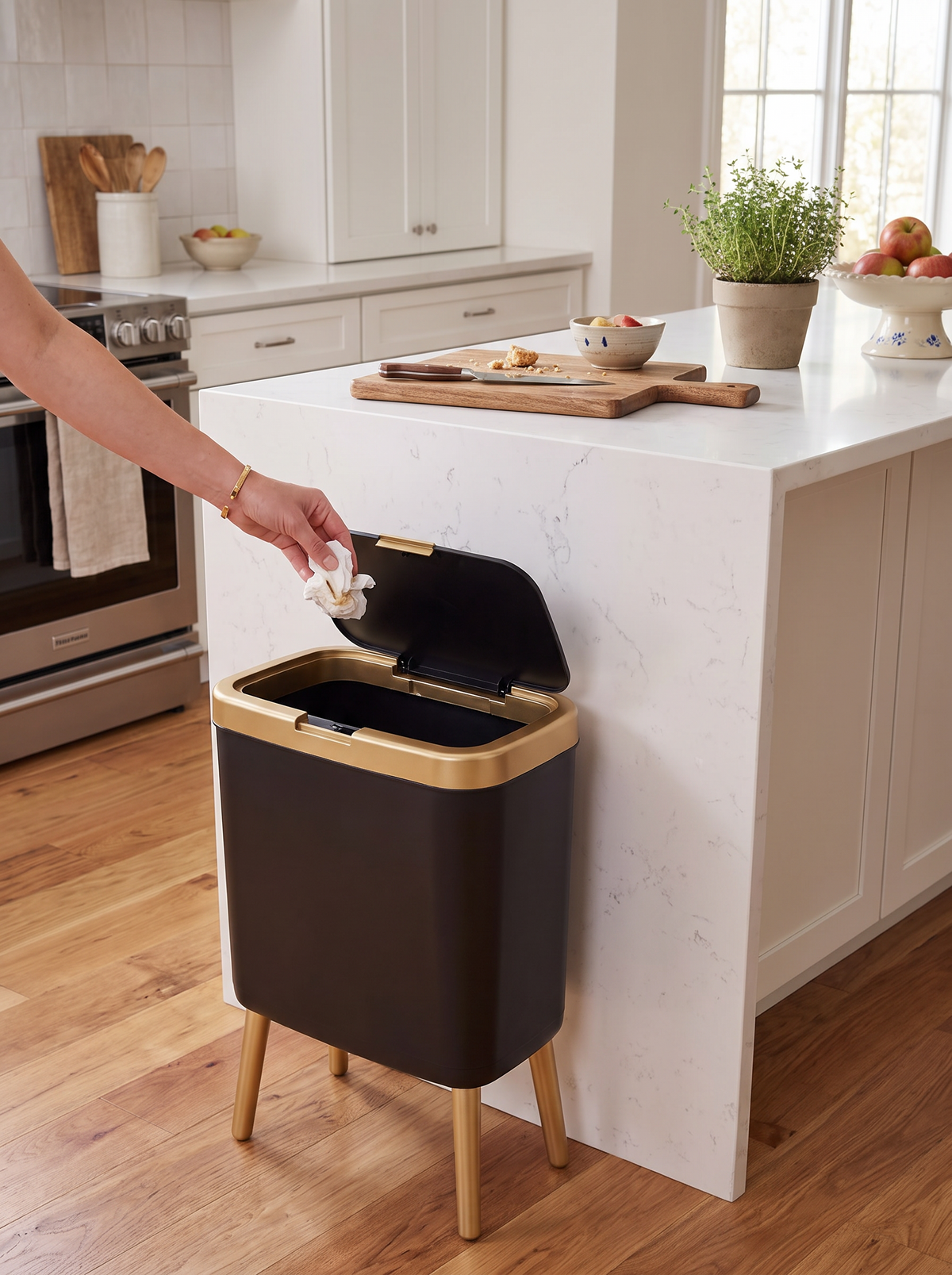 15L Odour Sealing Trash Can lifestyle 3