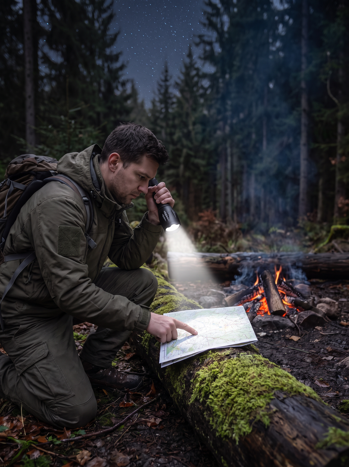 Tactical LED Flashlight lifestyle 2